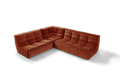 Russo2 sectional 3 piece sofa